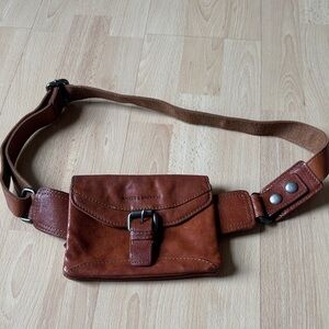 Spikes & Sparrow Leather Belt Bag